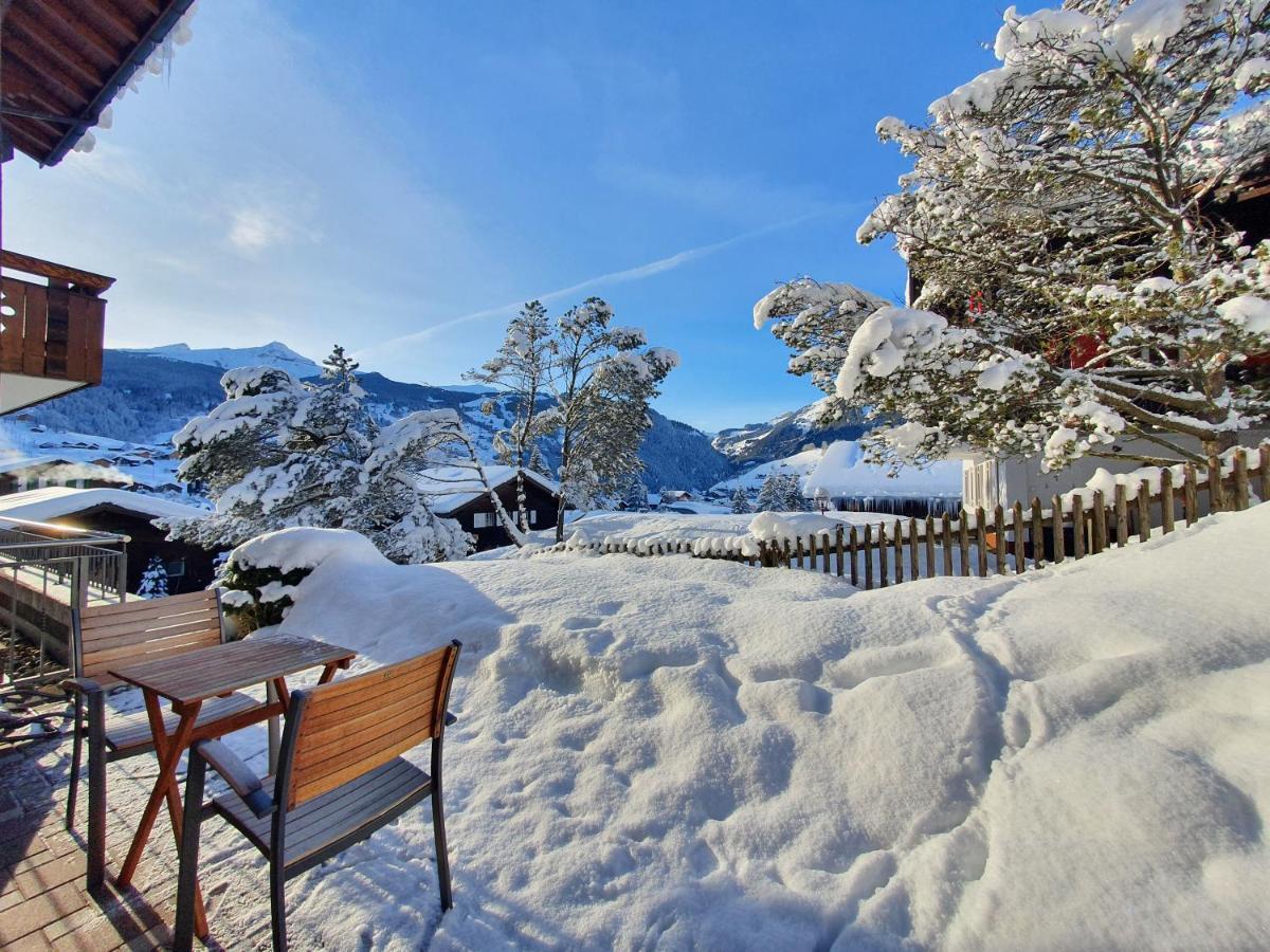 Mom - Alpine Boutique Apartments, Chalet Fagus, Terrace Studio Grindelwald Exteriér fotografie