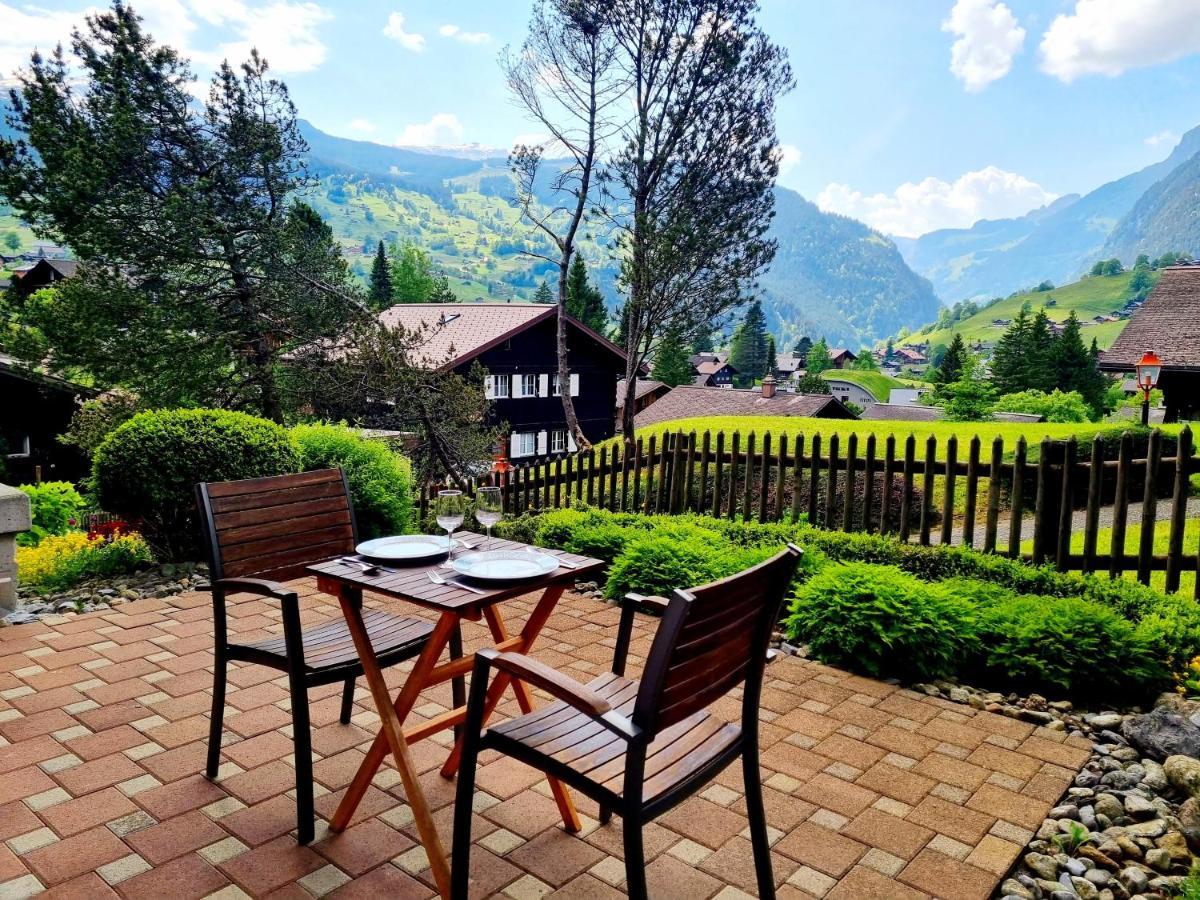 Mom - Alpine Boutique Apartments, Chalet Fagus, Terrace Studio Grindelwald Exteriér fotografie