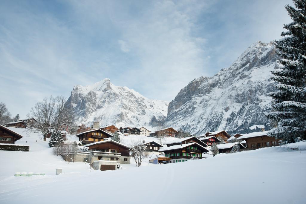 Mom - Alpine Boutique Apartments, Chalet Fagus, Terrace Studio Grindelwald Exteriér fotografie