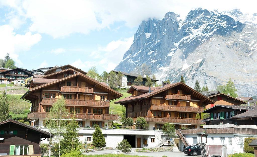 Mom - Alpine Boutique Apartments, Chalet Fagus, Terrace Studio Grindelwald Exteriér fotografie